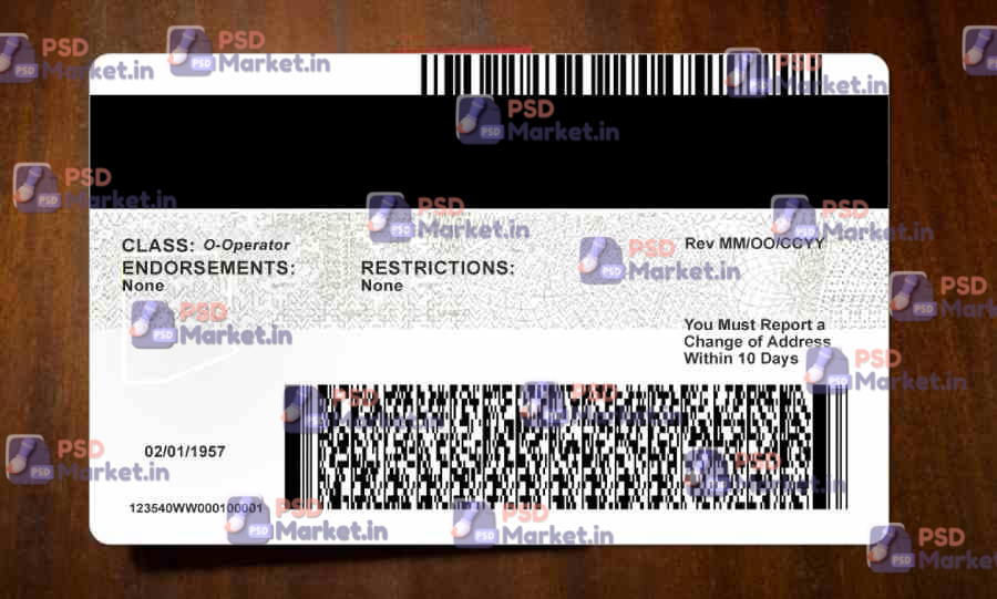 Arizona Driver License (Front & Back) Template v2 2 Arizona Driver License (Front & Back) Template v2 - PSDMarket.in