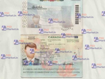 Canada Passport Template(new) - PSDMarket.in