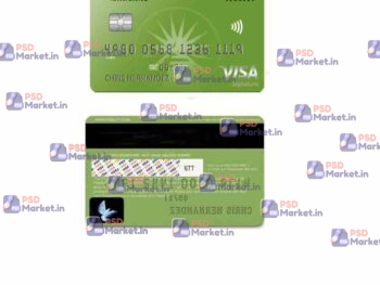 Fidelity Visa Card Template - PSDMarket.in