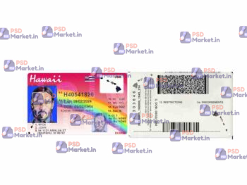 Hawaii Driver License New & old Template - PSDMarket.in