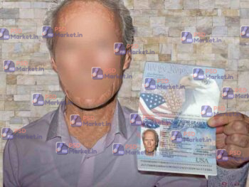 Selfie-1 Passport (Old man) Template - PSDMarket.in