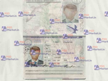 UK Passport New Update Template - PSDMarket.in