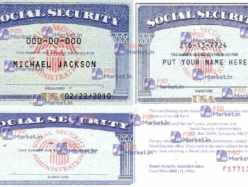 USA SSN Template - PSDMarket.in