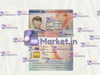 Spain ID (scan) V1 - PSDMarket.in