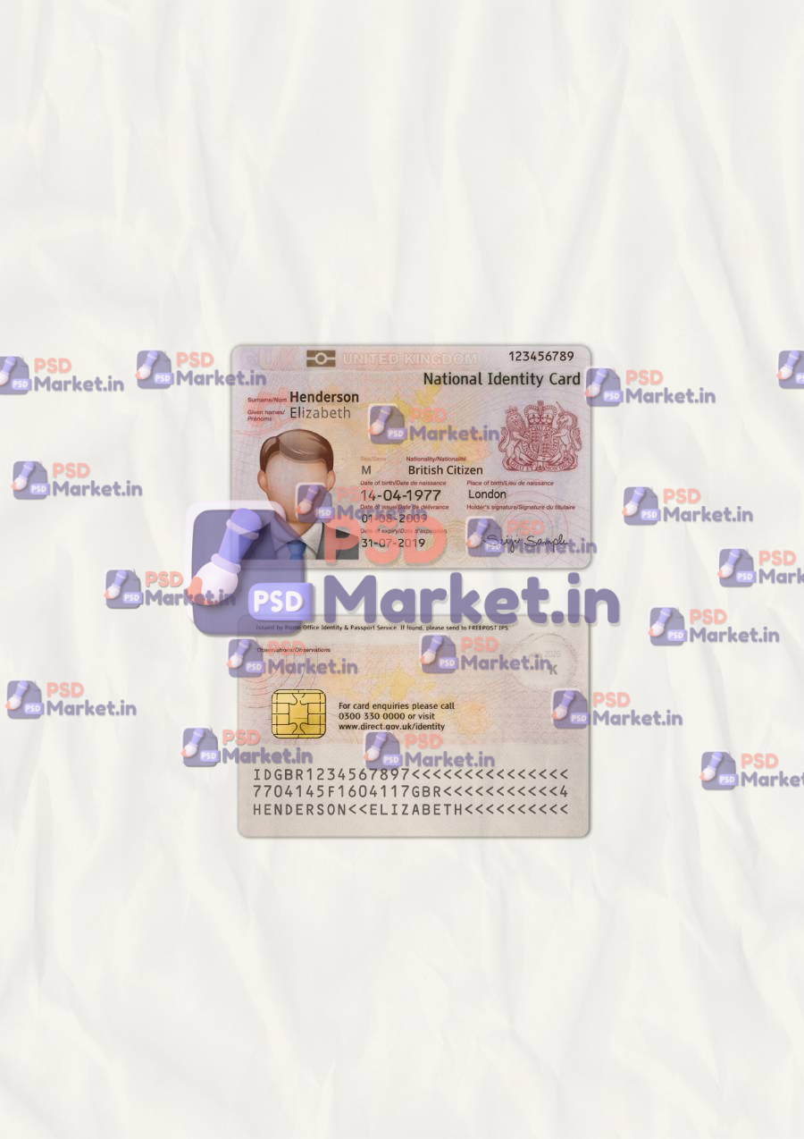 UK ID Card Template (scan) 1 UK ID Card Template (scan)